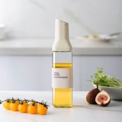 10Pcs Kitchen Glass Oil Bottle Container