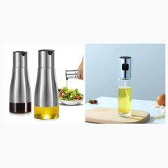 Wholesale of Stainless Steel Glass Cooking Oil Spray Bottle for Kitchen Use