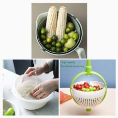 Wholesale of Rotating Drain Basket for Fruits and Vegetables